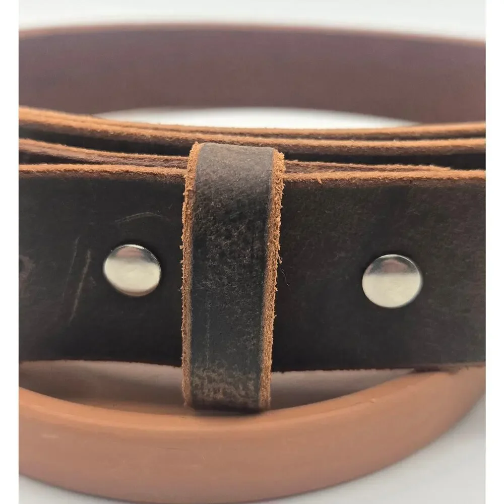Hank Leather Goods Belts Crazy Horse Size 50